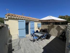 Charmante villa climatisée T2 mezzanine, 6 pers, terrasse ensoleillée, proche plage et commerces - FR-1-106-37